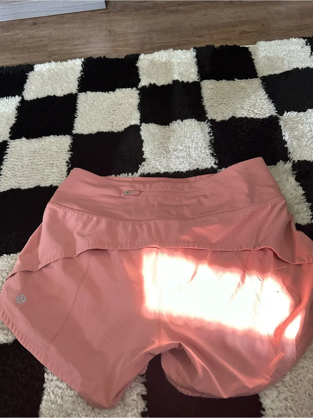 lululemon athletica Coral Pink Athletic Shorts